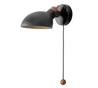 UOPYNE Nordic Wall Sconce Lantern Modern Creative Metal Lamps with Zipper Switch E26/E27 Base Lighting for Bedside Table Hallway