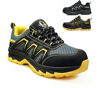 UOQC S1 Zapatos de Seguridad para ESD Antiestáticos Zapatillas de Trabajo