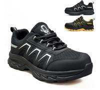 UOQC S1 Zapatos de Seguridad para ESD Antiestáticos Zapatillas de Trabajo