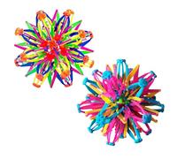 Uoqpty 2PCS Bola De Respiración Bola Mágica Expandible Bolas De Respiración Expandible Bolas De BolaDe Expansión De Captura Manual Colorida Juguetes Sensoriales De Regalo para Niños Adultos