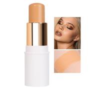 Uoqpty Barra De Contorno Cremosa | Corrector y Primer de Contorno en Formato Barra,Primer Bronceador Suavizante Difuminador para Uso Diario en Mejillas Cara Cejas Labios Nariz para Mujeres y Niñas