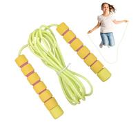 Uoqpty Cuerda de saltar para niños, cuerda de saltar pesada a prueba de nudos, cuerda de entrenamiento ligera y antideslizante para principiantes, fitness, hogar, niño, niña, gimnasio, entrenamiento