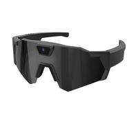 Uoqpty Gafas Deportivas HD POV con Cámara - Gafas Inteligentes Antirreflejos para Hombres Y Mujeres, Ga-fas De Sol con Cámara Y Audio, Video De Acción, para Ciclismo, Senderismo, Esquí, Vloggers