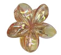 Uoqpty Horquilla para el pelo hawaiana, galvanizada con flores tropicales, tocado de flores, tocado para la playa, fiestas tropicales de vacaciones