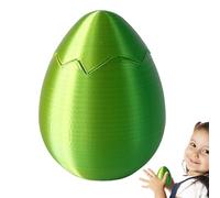 Uoqpty Huevo De Dragón Juguete | Decoración Reutilizable Rellenable,Huevo Impreso en 3D Rellenable - Elemento Decorativo para Cesta De Pascua con Dulces para Niños Amigos Y Familia En Casa Escuela