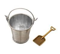 Uoqpty Juguete de Pala Miniatura - 2X Juego de Accesorios de Jardinería en Miniatura,Decorativa Realista para Niños y Niñas - Hogar o Colegio