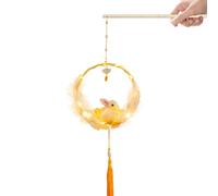 Uoqpty Linterna del Festival De Medio Otoño,Kit para Hacer Linternas Festivas Chinas - Adorno Portátil De Conejo Temático Luna Festival para Niños Adultos Decoración Hogar Fiestas Actividades