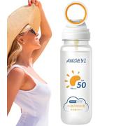 Uoqpty Spray Protector Solar Resistente al Agua | Spray UV SPF50+ 90ml,Proteccion Solar en Niebla para Deporte Natacion Excursion Viajes Actividades Exteriores