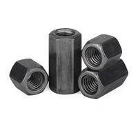 UORCXOAU 100 Piezas M5 Tuercas Hexagonales Alargadas, Tuercas De Conexión De Varilla, Tuerca De Soldadura, Tapa De Tornillo De Tuerca Hexagonal(M5x8x8)