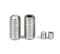 UORCXOAU 50 Tornillos Hexagonales Sin Cabeza M8 304SS.(8x10)