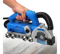 UORDBY Limpiadora eléctrica de lechada de 1200 W, máquina portátil de autosucción para Abrir lechada de Azulejos de 9000 RPM, máquina de Limpieza de Juntas Totalmente automática