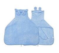 UOSIA Abrigo De Secado De Perro Lindo Albornoz De Baño Toalla Absorbente Vestidos para Cachorros para Después del Baño Roba con Capucha De Secado Rápido Ajustable para Perros Y Gatos