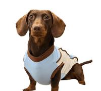 UOSIA Chaleco de enfriamiento para Perros Dachshund para Perros pequeños Chihuahua Corgi Camiseta sin Mangas de Verano con protección UV Camiseta para el Sol para Cachorros para Mini Dachshund
