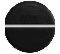 UOSIA Cubre Neumáticos con Banda Reflectante Universal Travel Spare Wheel Covers Fit 14-17 Inch Tire Diameter Waterproof Wheel Cover for Truck, Trailer, Camper