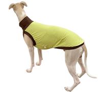 UOSIA Greyhound Perro Camisa Secado rápido UPF50 + UV Camisa Verano Ligero elástico refrigeración Perro Chaleco Ropa Moda Color Bloque Whippet Camiseta para Perros pequeños y