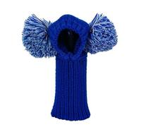 UOSIA Italian Greyhound Hat Cute Warm Knitted Dog Hat Funny Puppy Cap con Big Pom Disfraz A Prueba De Viento De Invierno para Perros Pequeños Y Medianos