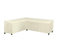 UOSIA Patio en forma de L Sofá Seccional Cubiertas Impermeable 420D Heavy Duty Oxford Tela al aire libre esquina Sofá Cubierta con salida de aire