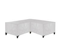 UOSIA Patio en forma de L Sofá Seccional Cubiertas Impermeable 420D Heavy Duty Oxford Tela al aire libre esquina Sofá Cubierta con salida de aire