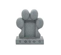 UOSIA Piedras conmemorativas para Mascotas con Foto Impermeable Marcadores de Tumba para Perros o Gatos en césped y jardín, Regalo de lápida Conmemorativa para Perros