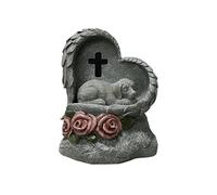 UOSIA Regalo conmemorativo para Perro o Gato en Forma de corazón Regalo de pésame por la pérdida de un Perro Regalo de Recuerdo de la Tumba de una Mascota