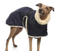 UOSIA Ropa Abrigada de Invierno para Perros Grandes Abrigo de Galgo Collar Peludo Chaquetas de Invierno para Perros con Forro Polar Traje cálido para Cachorros para Ropa Whippet