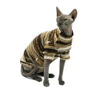 UOSIA Ropa De Gato para Gatos Sin Pelo Sphynx Sphynx Gato Camiseta Gatito Suave Suéteres para Sphynx, Cornish Rex Y Devon Rex