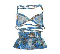 UOSIA Vestido de Verano para Perros, Traje de baño para Mascotas, Bikini para Cachorros, Vestido Floral para Perros y niñas, Traje de baño Ajustable para Gatos para Perros pequeños
