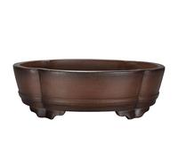 uotmui Maceta Maceta de Papaya Grande de 50 cm Hecha a Mano con Arena Morada, Maceta for bonsái, Maceta Simple for jardinería de Plantas Verdes Macetas para Plantas De Interior