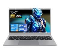UOWAMOU Laptop FHD IPS de 15.6 pulgadas, pantalla de 1920 × 1080, procesador Pentium Gold 6500Y 16 GB de RAM, SSD de 256 GB, computadora portátil silenciosa y delgada, USB 3.2/Tipo-C/WiFi5+BT5.0