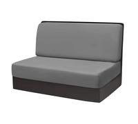 uoXHFdh Funda de cojín for Silla, 2 Piezas/Juego, Funda elástica Terciopelo for Banco sofá, Suave for Respaldo Asiento RV(Color 6)