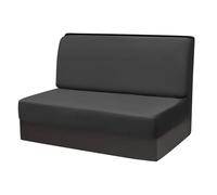 uoXHFdh Funda de cojín for Silla, 2 Piezas/Juego, Funda elástica Terciopelo for Banco sofá, Suave for Respaldo Asiento RV(Color 2)