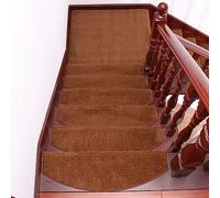 uoXHFdh Juego de 5 alfombras Autoadhesivas for Interiores, Ideales for escaleras y Otras Necesidades Seguridad for Personas Mayores, niños Mascotas(14,75 * 24+3cm)