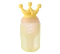 Uozonit Alimentador de biberón para medicamentos, chupete de medicina extraíble para niños pequeños con control, dispensador de medicamentos para el hogar, viajes, jardín de infantes