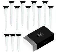 Uozonit Camisetas de pelota de golf, 12 camisetas frontales de golf, altura ajustable para hombres y mujeres, amantes del golf, camisetas de golf con menos fricción, accesorios de golf