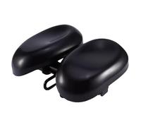 Uozonit Cojín de asiento de bicicleta de montaña, funda ajustable para asiento de bicicleta, almohadilla de absorción de impactos para montar a larga distancia, ciclismo, ocio, ejercicio diario