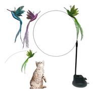 Uozonit de Plumas para Gatos, de Juguete para Gatos, Divertida interactiva, enriquecimiento para Caza, persecución, del estrés