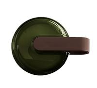 Uozonit Estuche de retención transparente | Estuche de retención portátil de viaje, caja de tirantes transparente, caja delgada con protección bucal herméticamente sellada para viajes de negocios