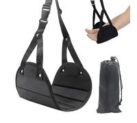 Uozonit Hamaca de pies para viajes en avión, reposapiés ajustable para avión, hamaca de pie de avión, hamaca de pie de avión para viajes en avión, reposapiés ajustable para avión