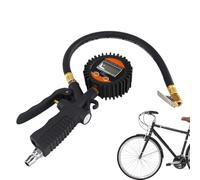 Uozonit Inflador de neumáticos | con medidor de presión digital, herramientas automotrices, inflador de neumáticos portátil, para vehículo, motocicleta, bicicleta, pelota y bicicleta