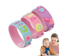 Uozonit Kit de fabricación de pulseras para niñas, kit de fabricación de pulseras - Fabricante de pulseras de amistad,Kit de fabricación de joyas para niñas y niños de 6 a 12 años de edad