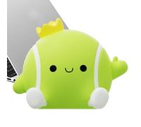 Uozonit Luces nocturnas para guardería, luz nocturna LED ajustable para pelota de tenis, lámpara decorativa portátil con brillo suave para decoración de escritorio, guardería, mesita de noche