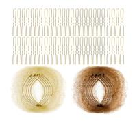 Uozonit Red para moños para niñas de ballet, redecilla para el pelo de ballet, red invisible para un agarre seguro, sujeción segura con horquillas para niñas, bailarinas, asistentes de vuelo