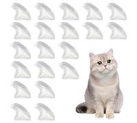 Uozonit Tapas de Garras de Gato para Gatitos, Tapas de uñas Transparentes para Gatos | Consejos para Cubrir uñas de Mascotas y Gatos,Puntas de uñas para Gatos de para Diferentes Razas y