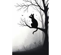 Up a Tree and Loving It: A Cat's Eye View Journal: a LINED notebook for self-expression