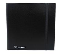 Ultra Pro Carpeta Eclipse Pro de 12 bolsillos color negro azabache