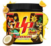 UP-GRADE Gaming Booster - Polvo para bebida energética para enfoque y energía - 200 mg de cafeína, L-tirosina, taurina, vitaminas y magnesio - Bebida clara y refrescante - 40 porciones (400 g)