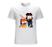 Up In Smoke Cheech & Chongs Comedy Film Parody T Shirt Low Rider T-Shirt White M