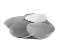 Up in Smoke Pipe Screens Filtros de tubo de acero inoxidable 25.4 mm (1 ") (50 paquetes)