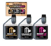 UP NUTRIENTS Trypack Fertilizante Root, Calmag & Boost 500 ml Expert | Abono Líquido 100% Orgánico Completo Enraizamiento, Fortalecimiento y Engorde Cogollos | Biofertilizante Indoor & Outdoor