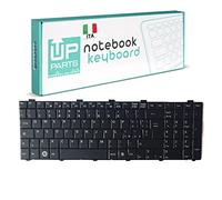 UP PARTS® - Empresa Italiana - Teclado italiano para Notebook Fujitsu LifeBook A530, LifeBook AH530, LifeBook AH531, LifeBook NH751, Lifebook AH512, Lifebook S26391-F167-B225 (con marco de color